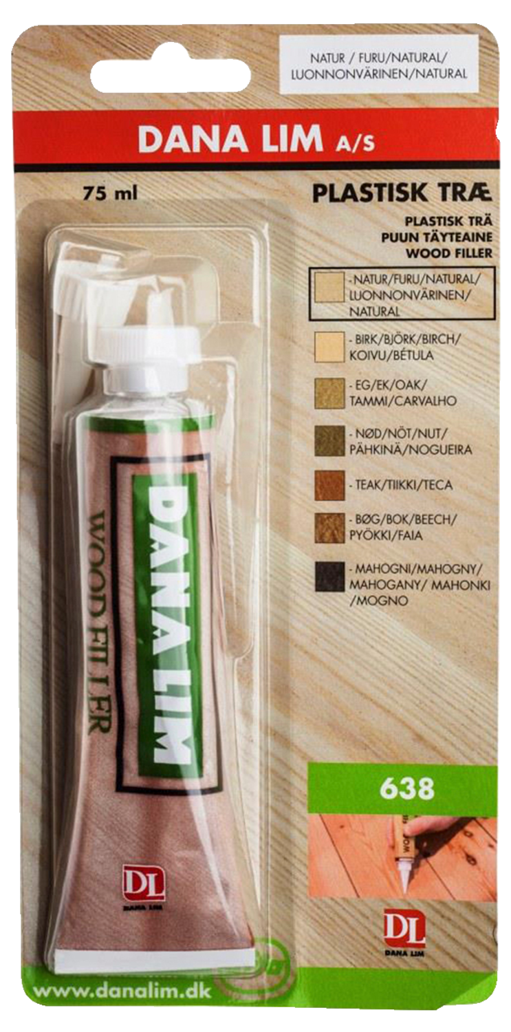 Dana Lim 638 Plastisk træ teak 75 ml