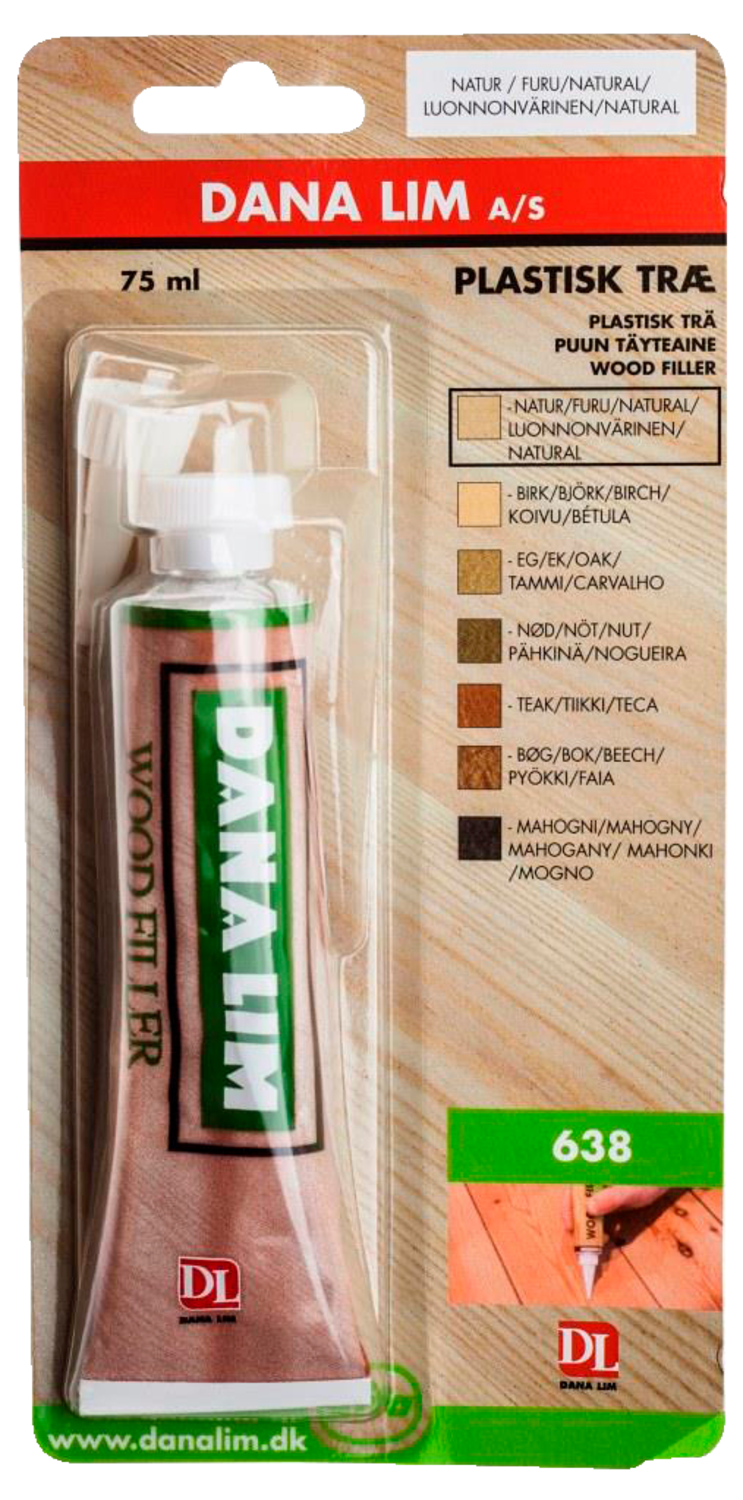 Dana Lim 638 Plastisk træ eg 75 ml