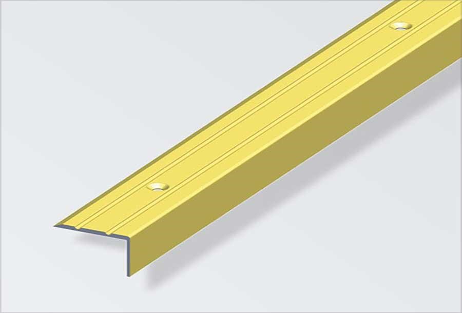 Roliba Trappeprofil 25x20 mm meseloxeret - 1 m