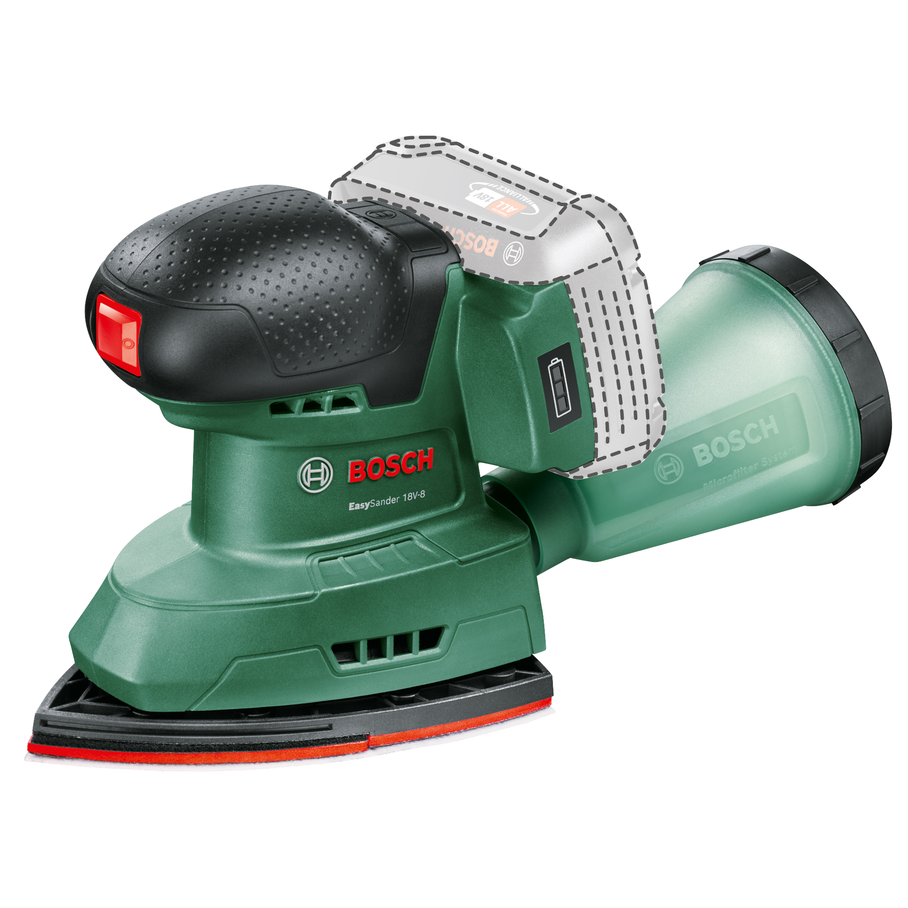 Bosch EasySander 18V-8 Multisliber – Solo