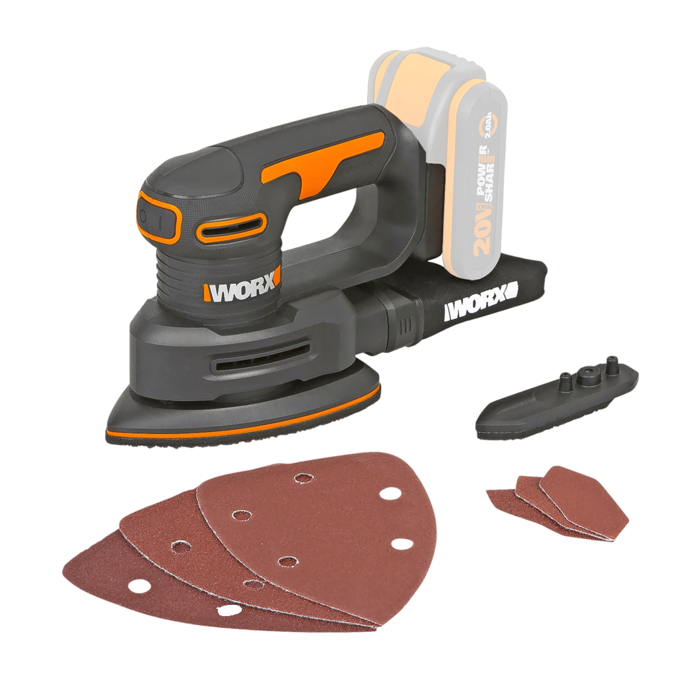 Worx WX822.9 20V PowerShare Rystepudser – Solo