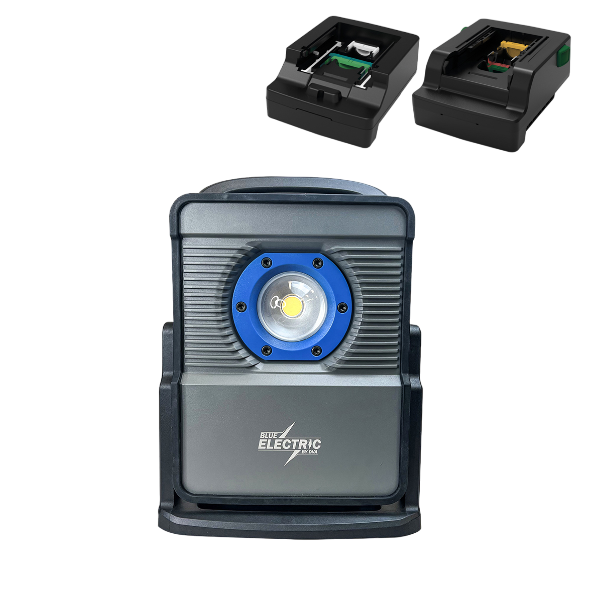 Blue Electric +Plus Line Hybrid Arbejdslampe 80W sampak