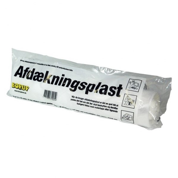 Afdækningsplast 10 MY - 2x25m