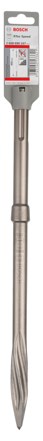 Bosch Spidsmejsel 400Mm Sds-Max R-Tec Speed