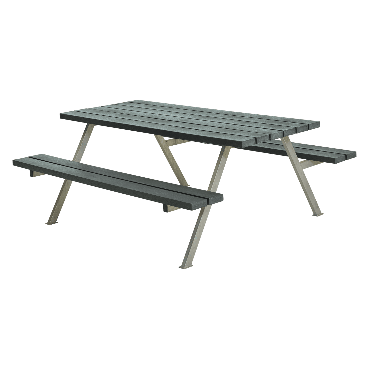 Plus Alpha Bord/Bænkesæt 177 cm - Grå ReTex
