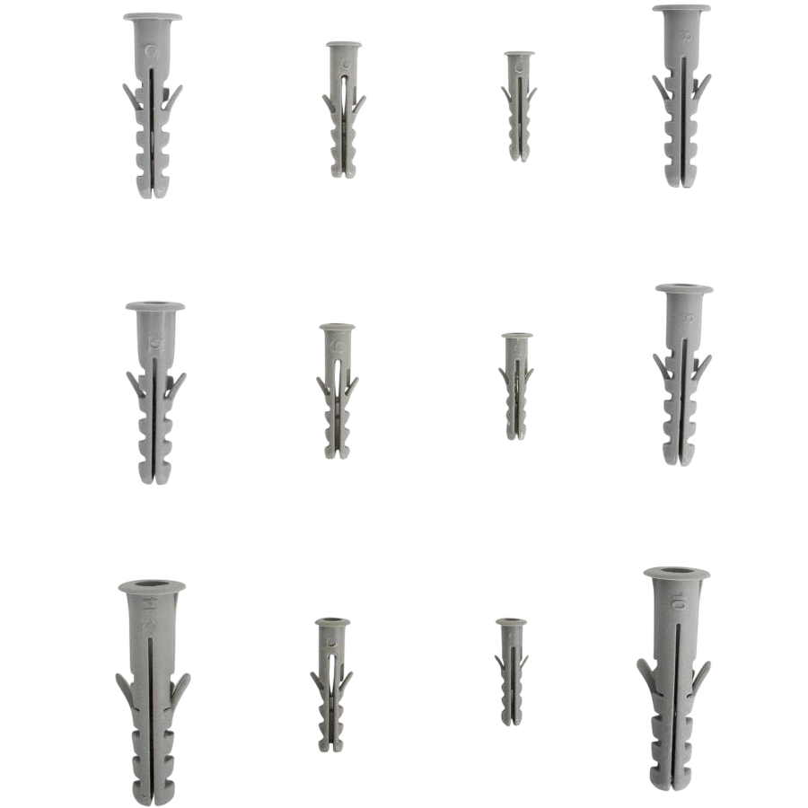 Work>it 19699 Assorterede plugs i sortimentskasse - 230 dele