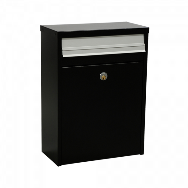 MEFA Piano 350 postkasse i dybsort
