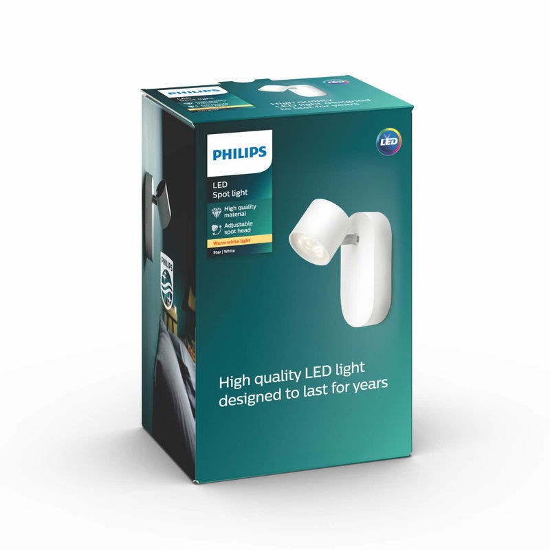 Philips myLiving Star LED vægspot - 562403116
