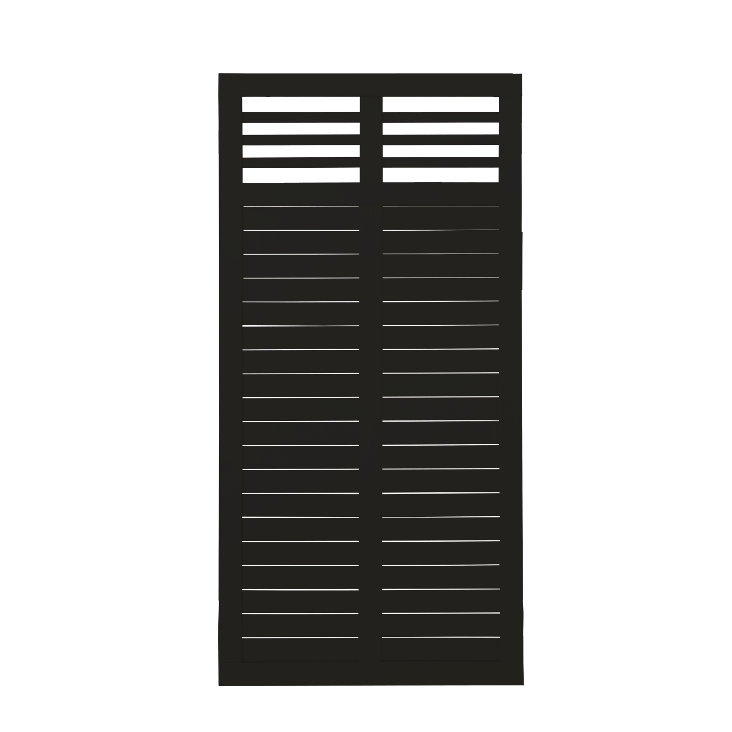 Plus Decora Hegn sort 90x180 cm