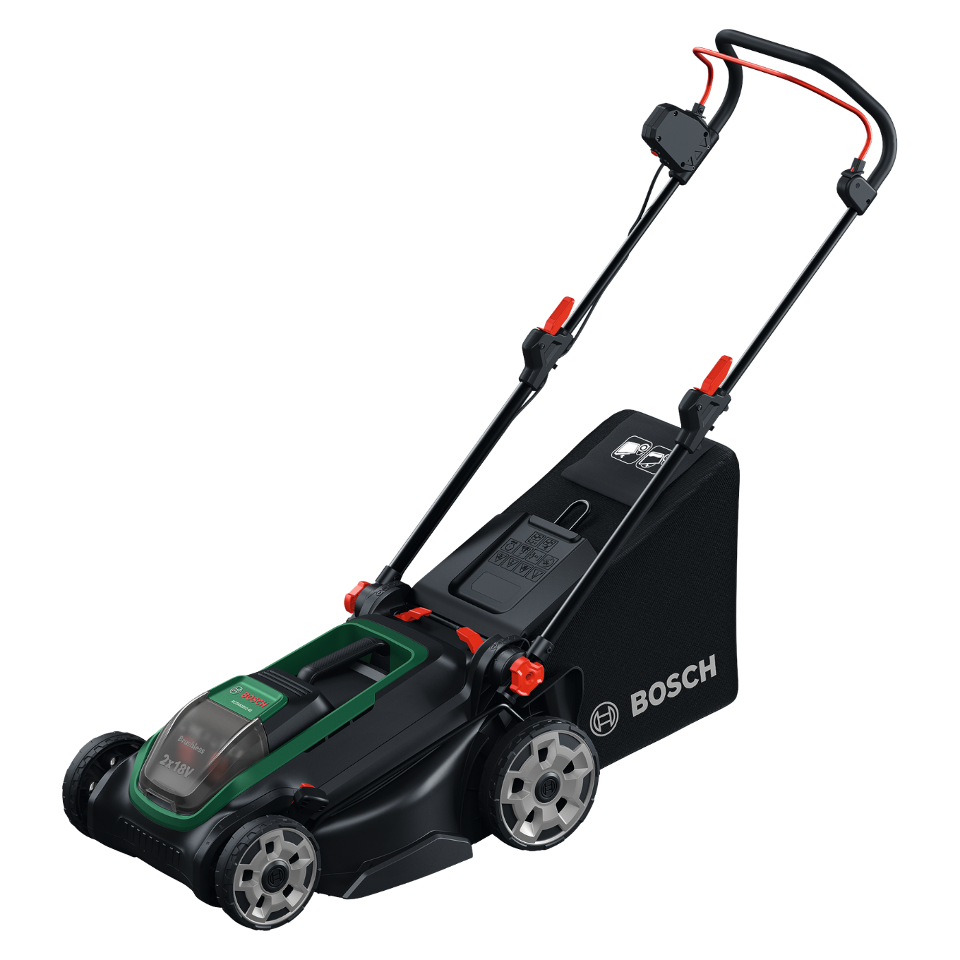 Bosch Rotak 18V2-43 Batteridrevet plæneklipper – Solo