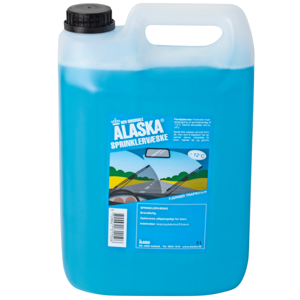 Alaska Sprinklervæske -12 grader - 5 liter