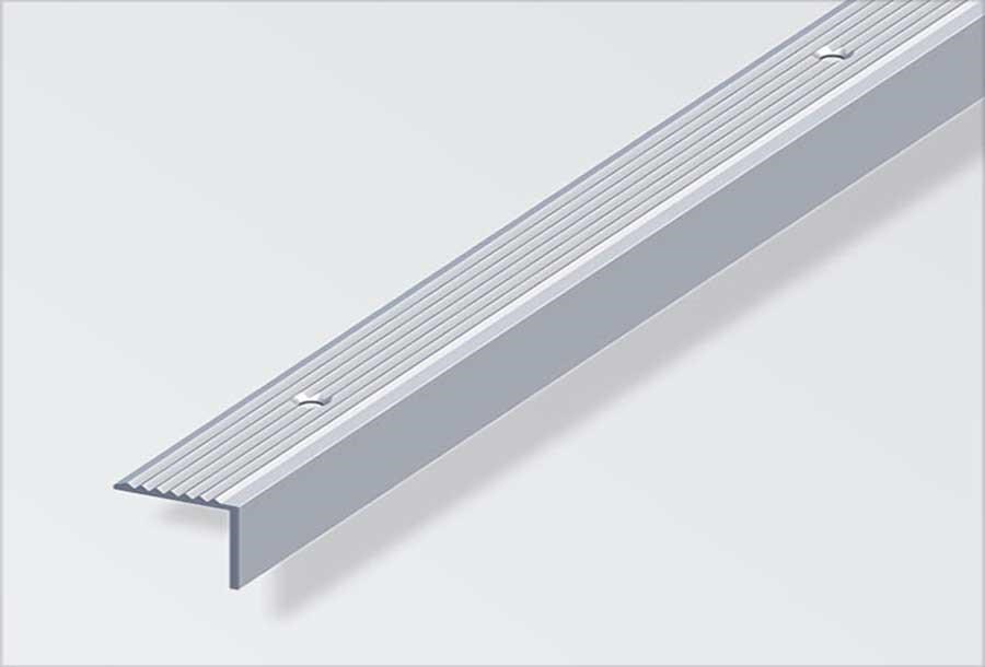 Roliba Trappeprofil 19x20 mm alueloxeret - 1 m
