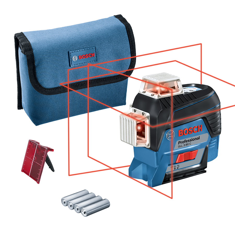 Bosch Professional GLL 3-80 C Linjelaser – Solo