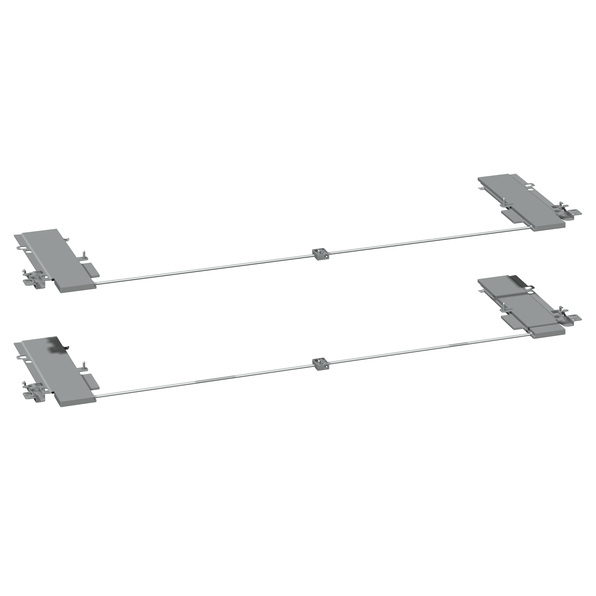 Scanbad Luna Push-open kit til 2 skuffer 100 cm