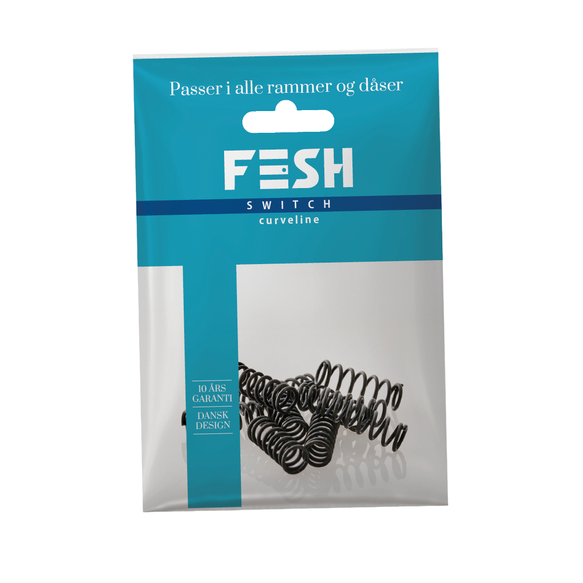 FESH SWITCH Curveline fjeder for afbryder - 10 stk.