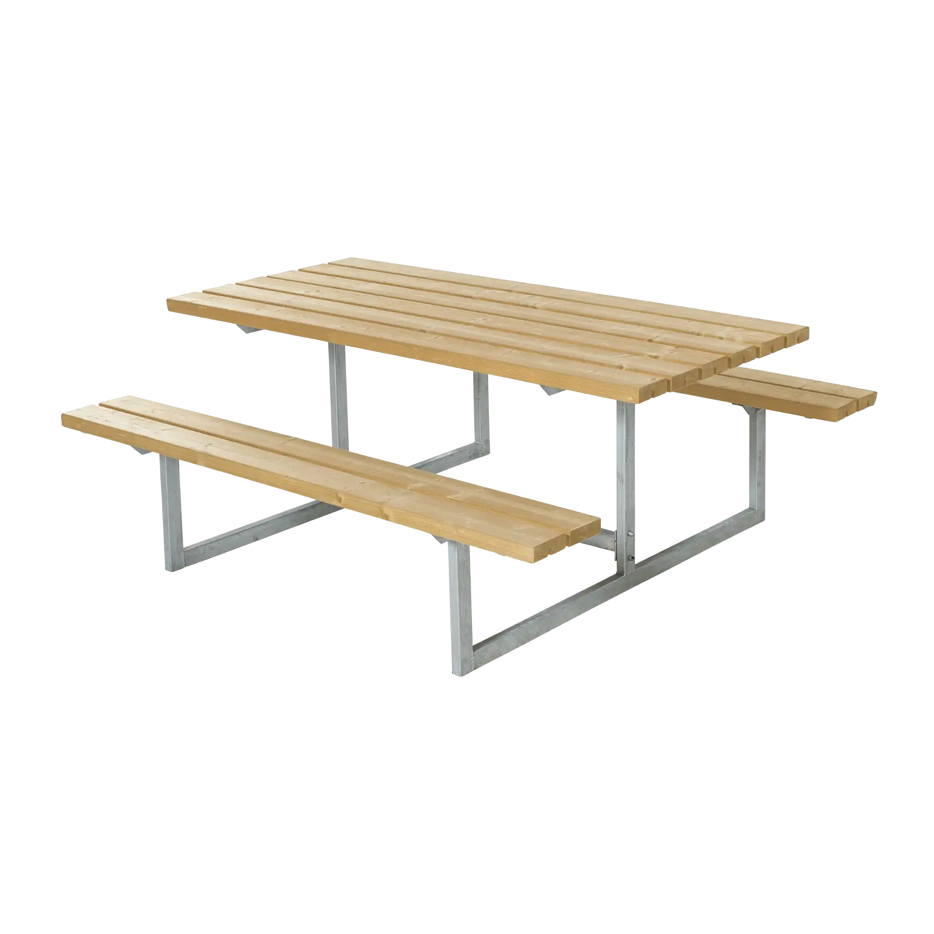 Plus Basic Bord/Bænkesæt 177 cm i Gyldenbrun ThermoWood