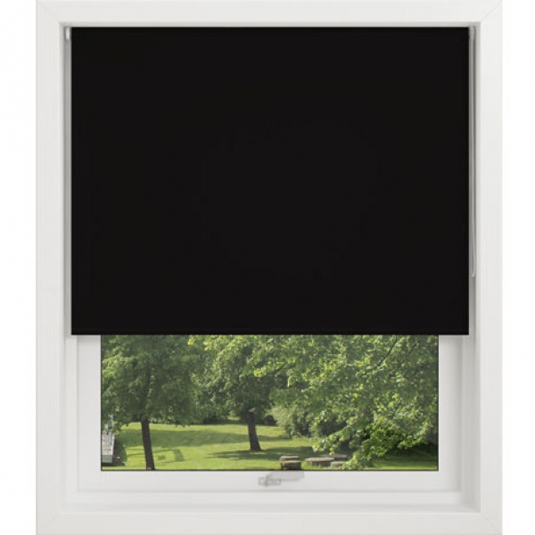Debel Uni BO Rullegardin Mørklægning i sort 180x210 cm