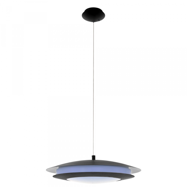 Eglo Moneva-C pendel i sort med Bluetooth - 33329