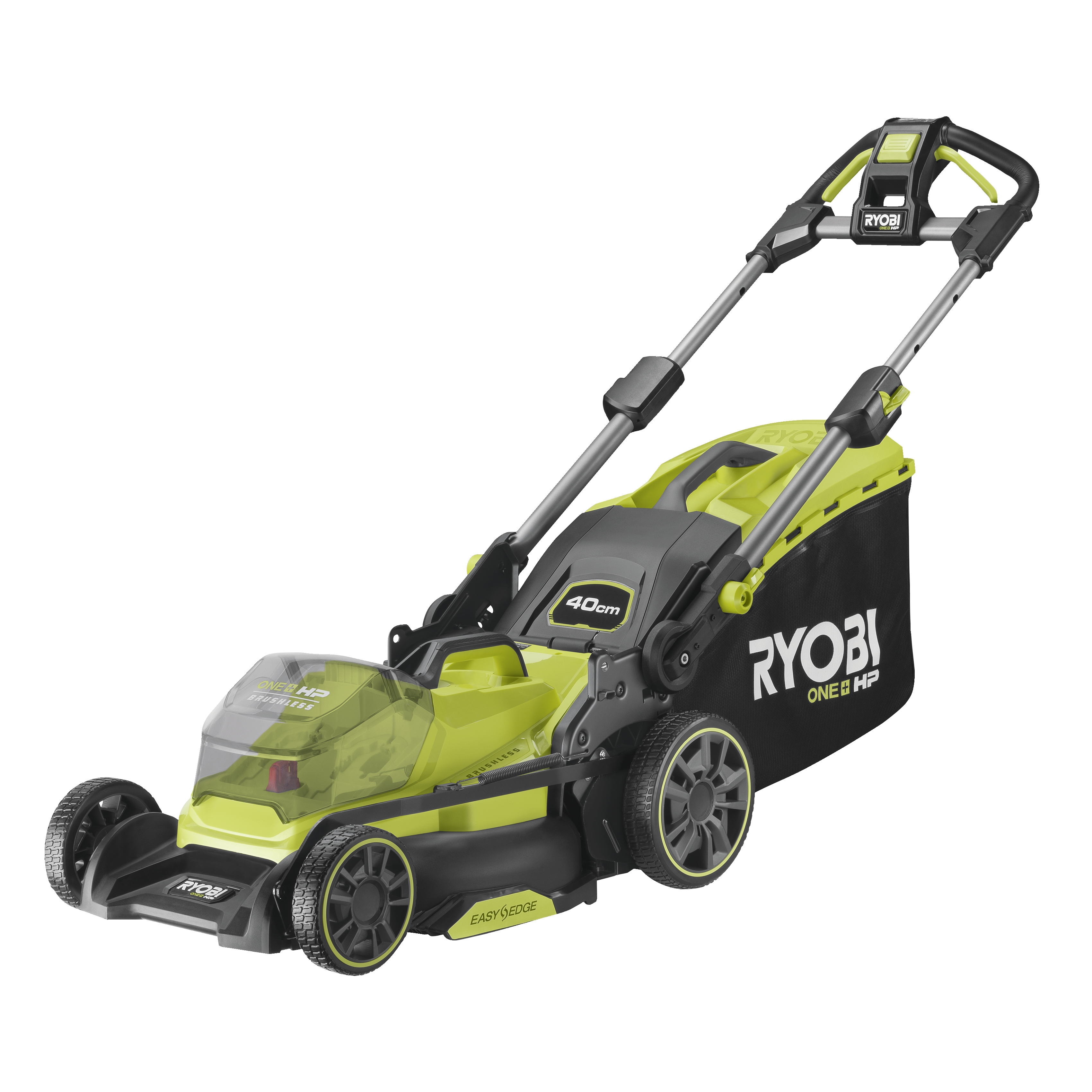 Ryobi RY18LMX40B-0 ONE+ 18V HP Batteridrevet plæneklipper – Solo