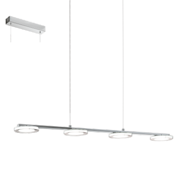 Eglo Cartama langbordspendel 4L i krom - 94245