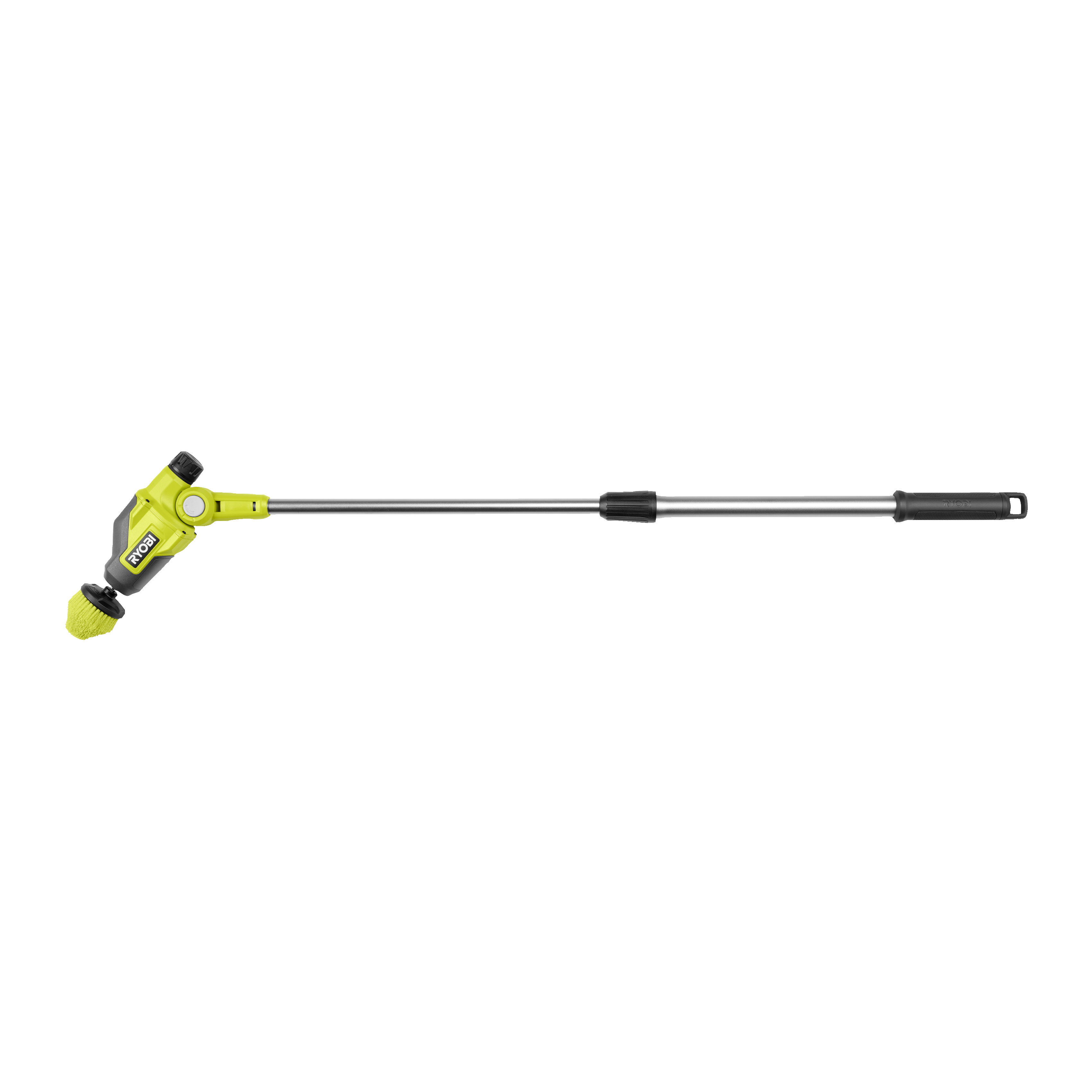 Ryobi RTS4-120G 4V USB Lithium Teleskopisk Rengøringsbørste med 2,0Ah batteri og ladekabel