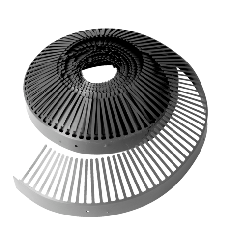 BygXtra Fuglegitter uden ventilation i sort - 5 meter