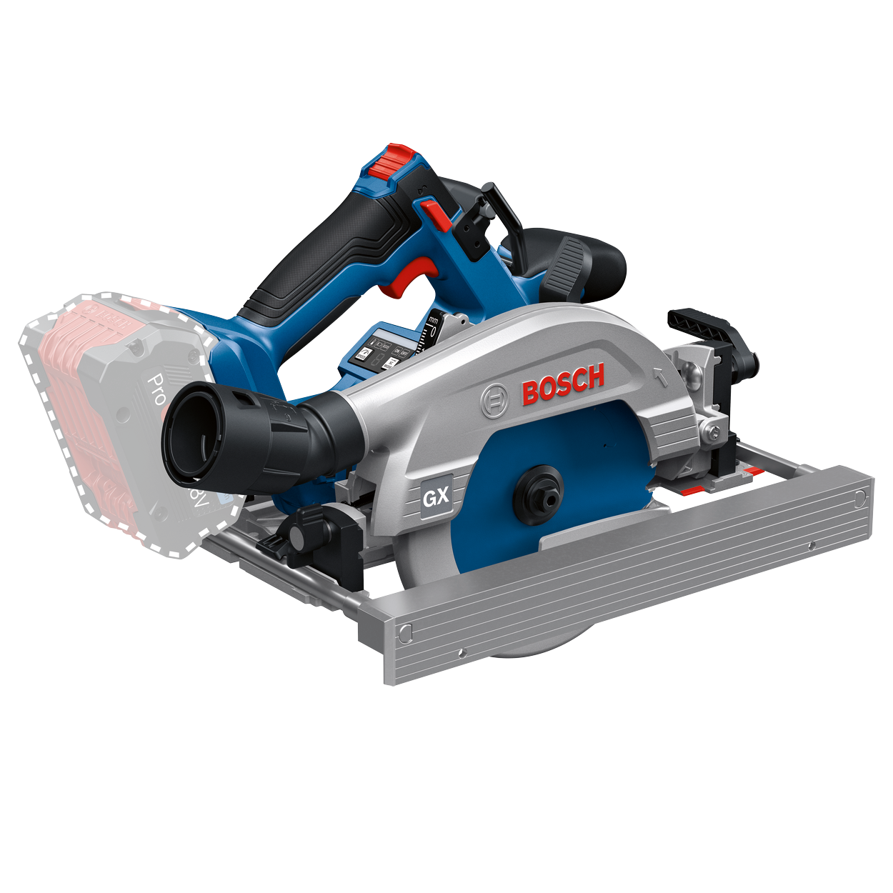 Bosch Professional GKS 18V-57-2 GX Rundsav – Solo