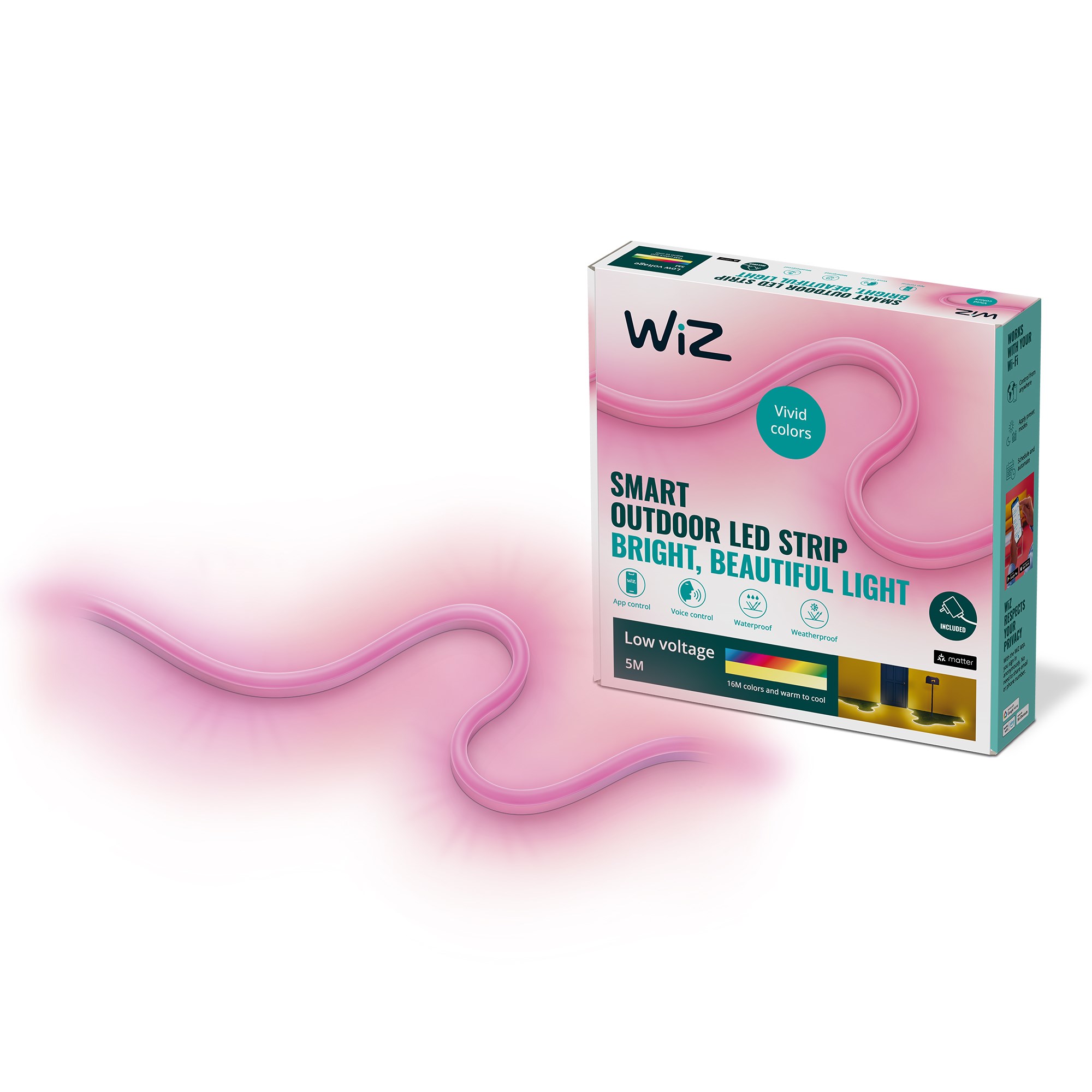 WiZ Udendørs lightstrip 5M