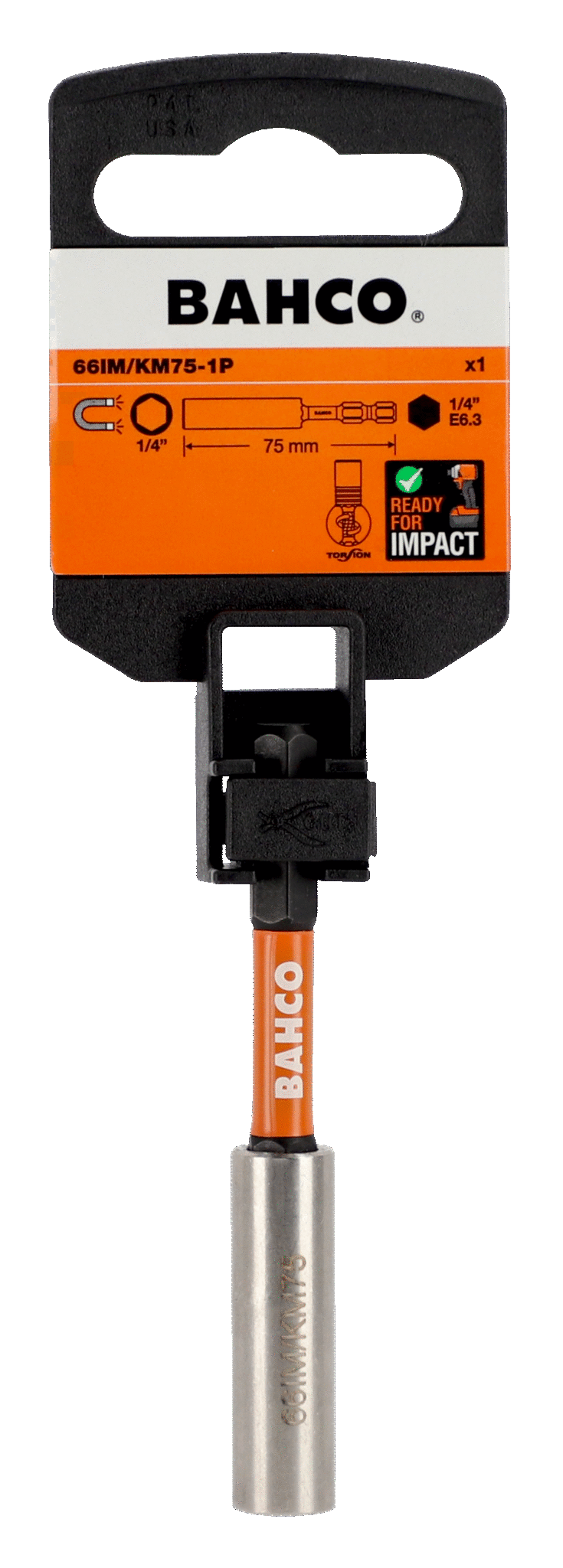 Bacho 66IM/KM75-1P Magnetisk slagbitsholder