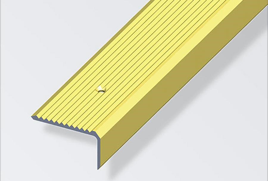 Roliba Trappeprofil 41x23 mm meseloxeret - 1 m
