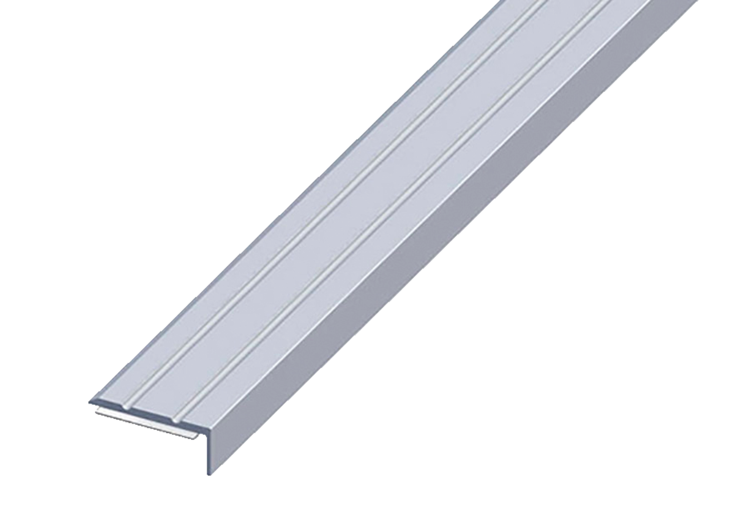 Roliba Parket Afslut. selvkl. 25x8 mm Alu 1 m