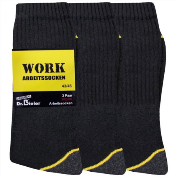 Work Strømper 3-pak - Str. 39-42