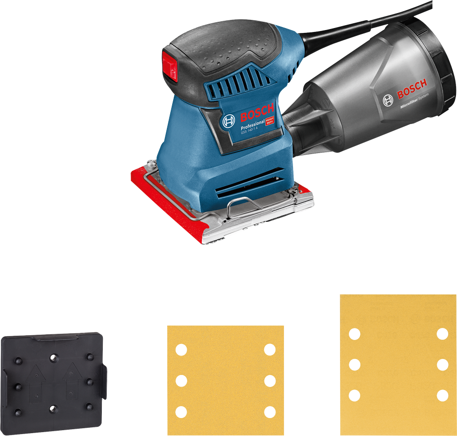 Bosch Professional GSS 140-1 A Rystepudser