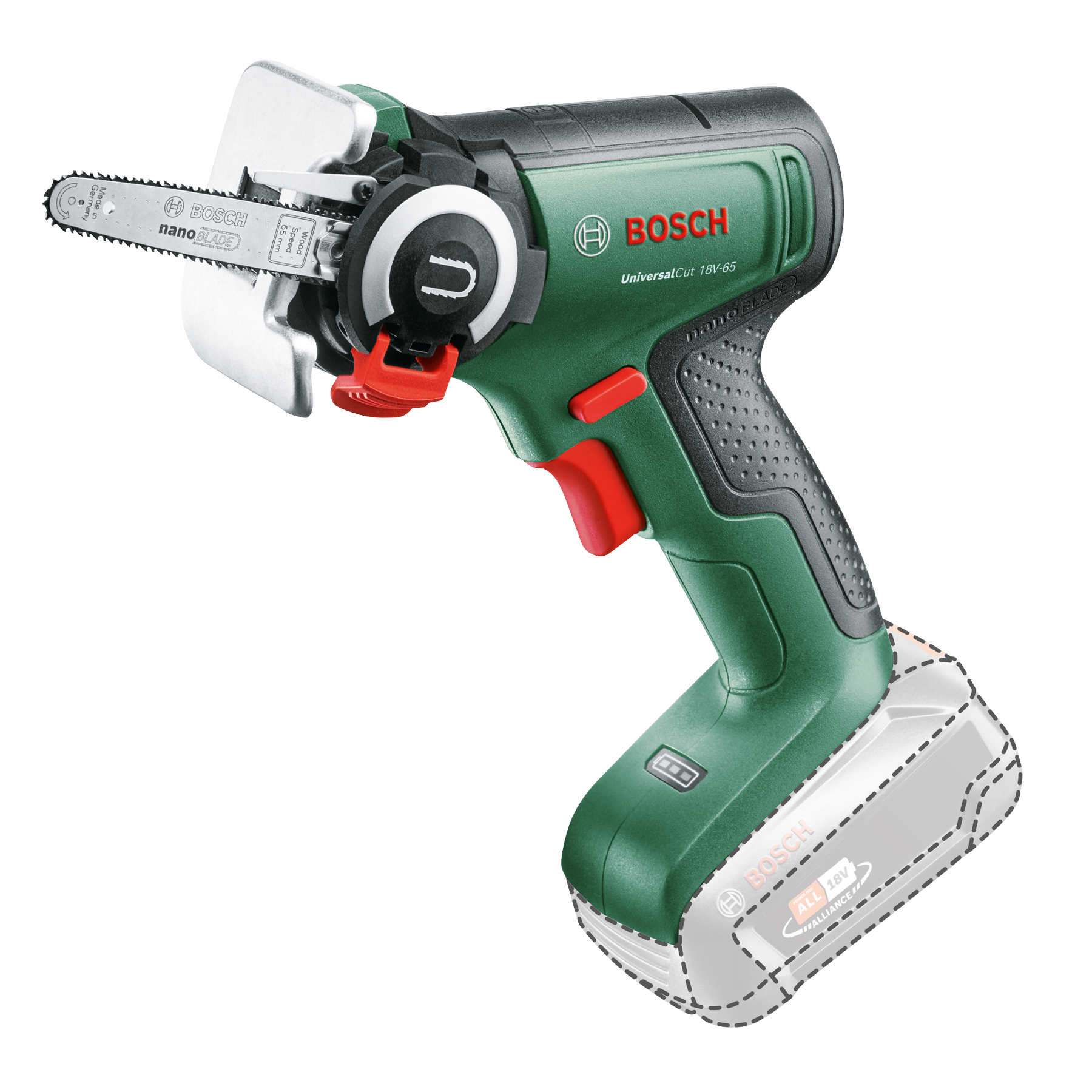 Bosch UniversalCut 18V-65 NanoBlade-sav – Solo