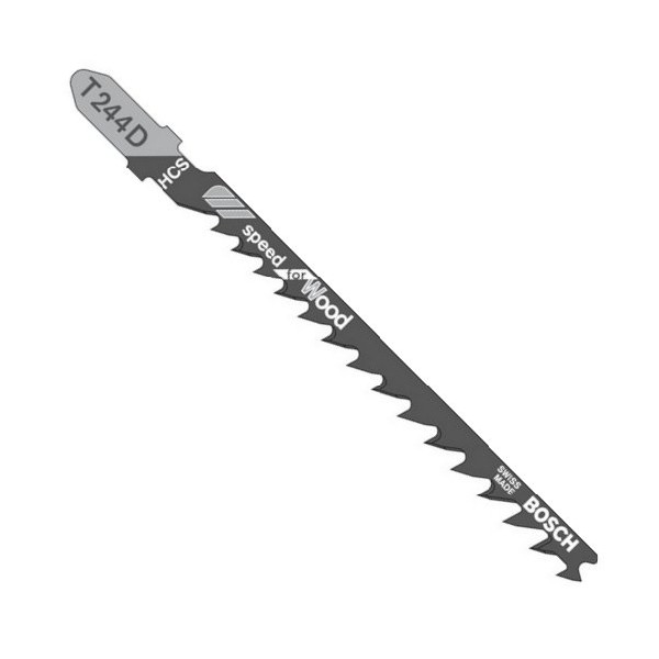 Bosch Stiksavklinge Træ T244D - 5 stk.