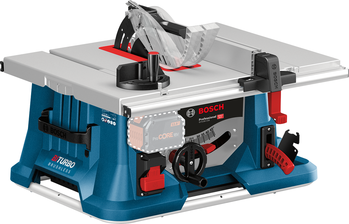 Bosch Professional GTS 18V-216 Bordrundsav – Solo