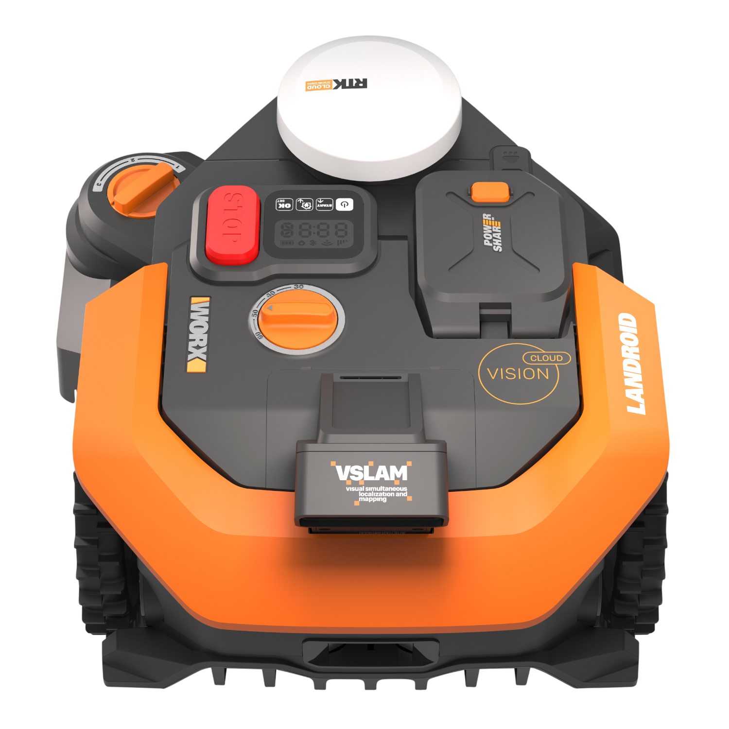 Worx WR306E.1 Vision Cloud AI RTK 600 Robotplæneklipper