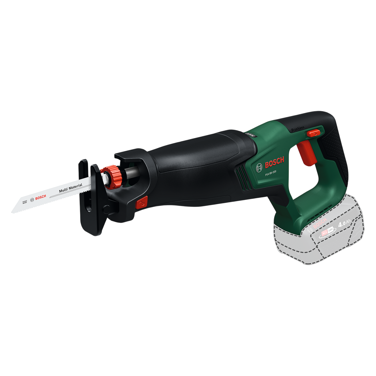 Bosch PSA 18V-200 Bajonetsav – Solo