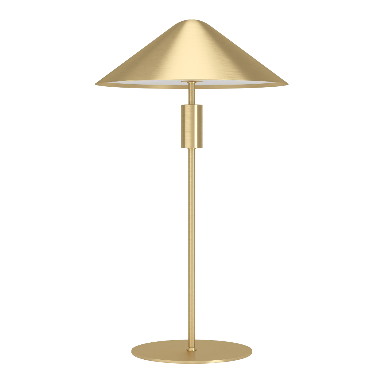 EGLO Paraguay Bordlampe i børstet messing