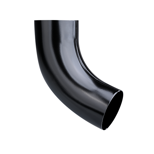 Plastmo Sort Arkitekt 70° Bøjning Ø90 mm