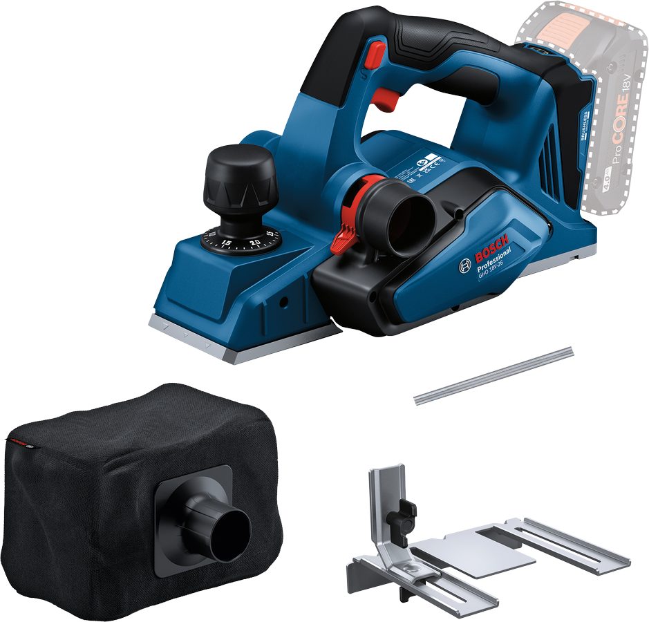 Bosch Professional GHO 18V-26 Høvl – Solo