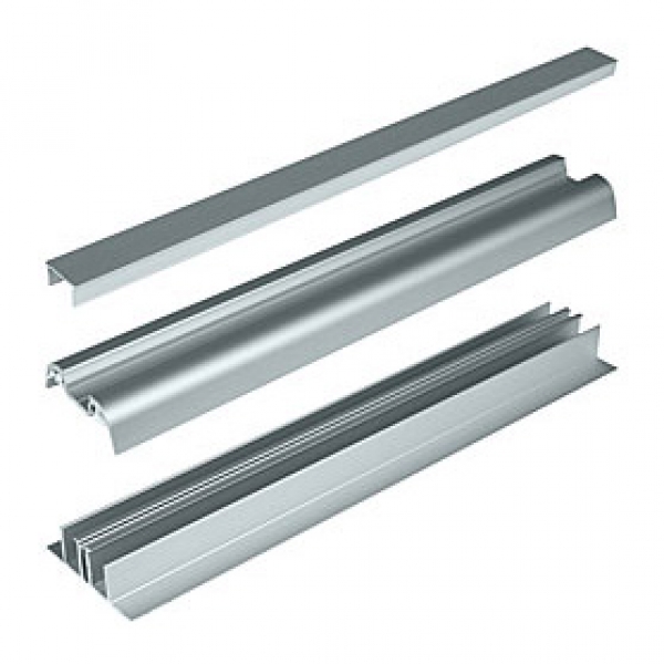 Plastmo SunGlaze aluprofil sæt 3,0 m