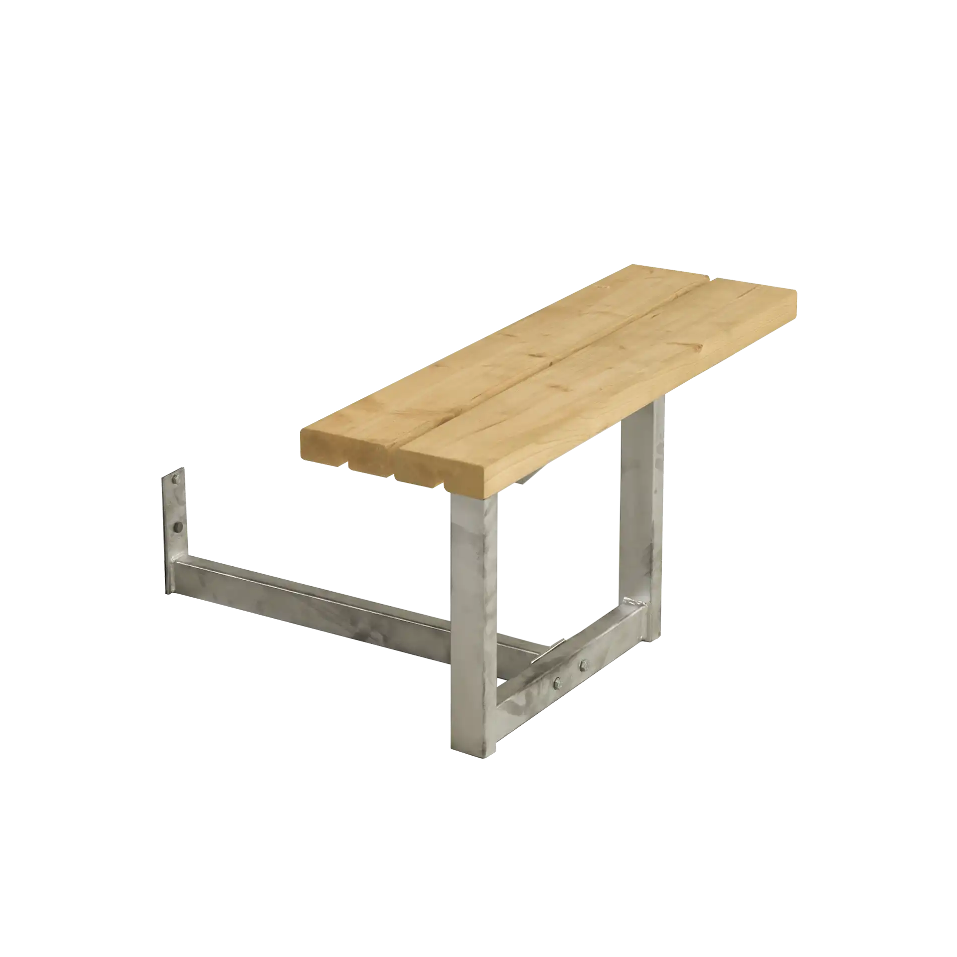 Plus Påbygning til Basic Bord/Bænkesæt 77 cm i Gyldenbrun ThermoWood