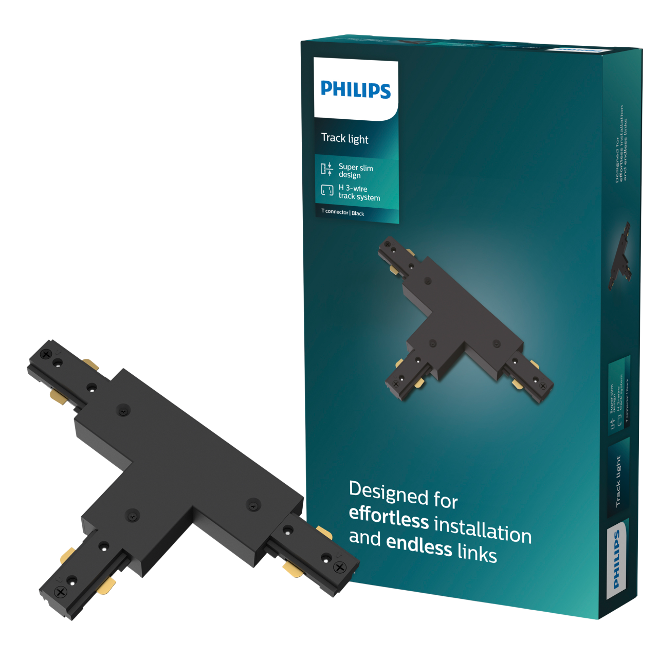 Philips EasyLink T-stik Samlestykke i sort