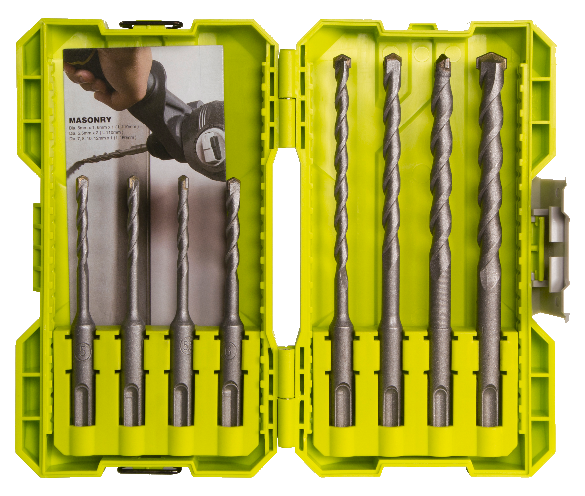 Ryobi RAK08SDS2 Borsæt SDS+ Beton