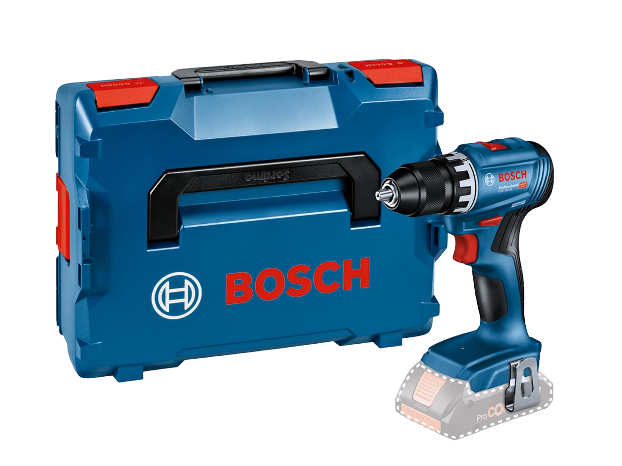 Bosch Professional GSR 18V-45 Bore-/skruemaskine – Solo L-BOXX