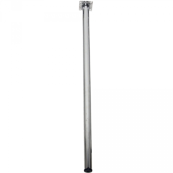 Home>it Bordben rundt i krom 70 cm