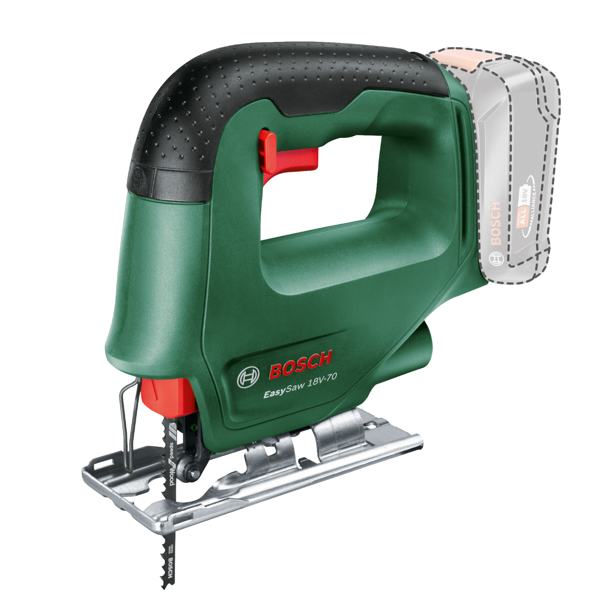 Bosch EasySaw 18V-70 18V Stiksav – Solo