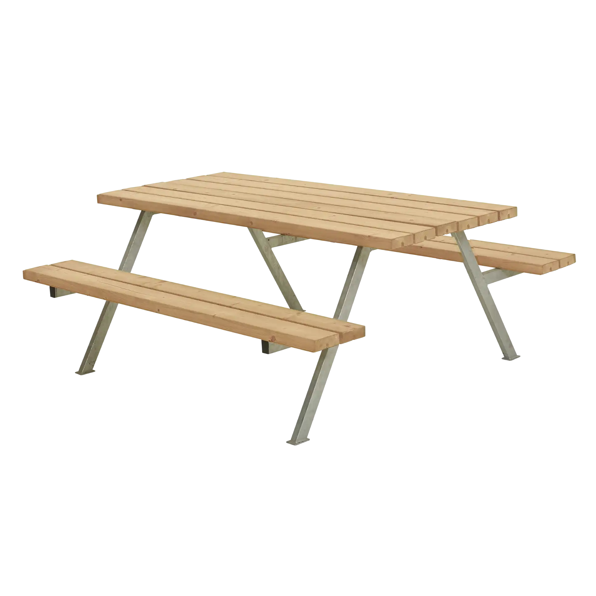 Plus Alpha Bord/Bænkesæt 177 cm i Gyldenbrun ThermoWood
