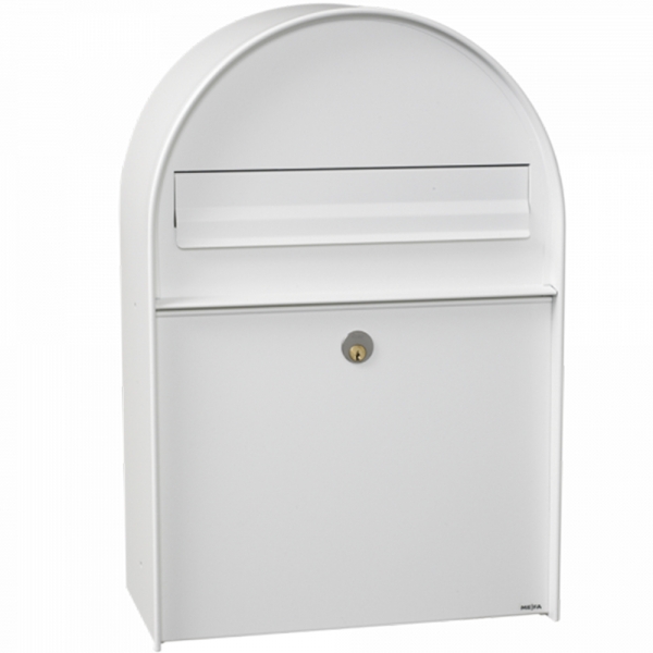 MEFA Amber 400 postkasse i hvid